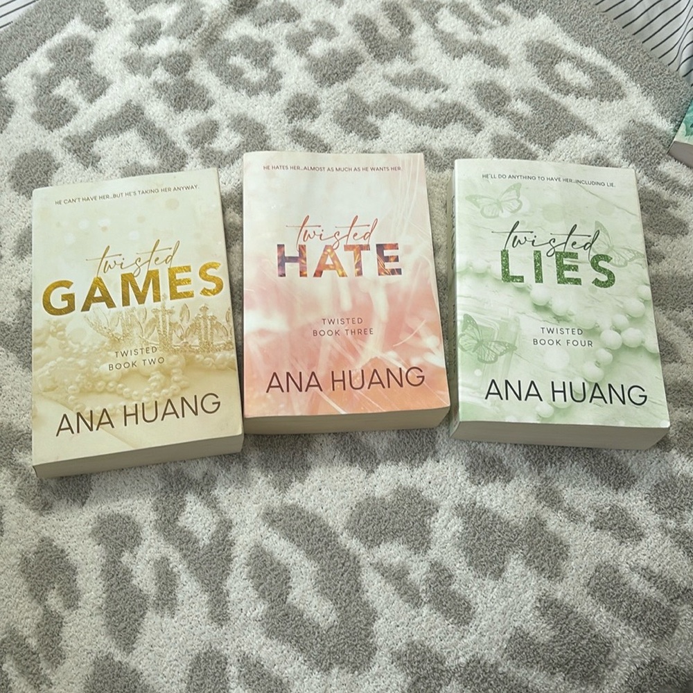 3 of 4 Twisted book series